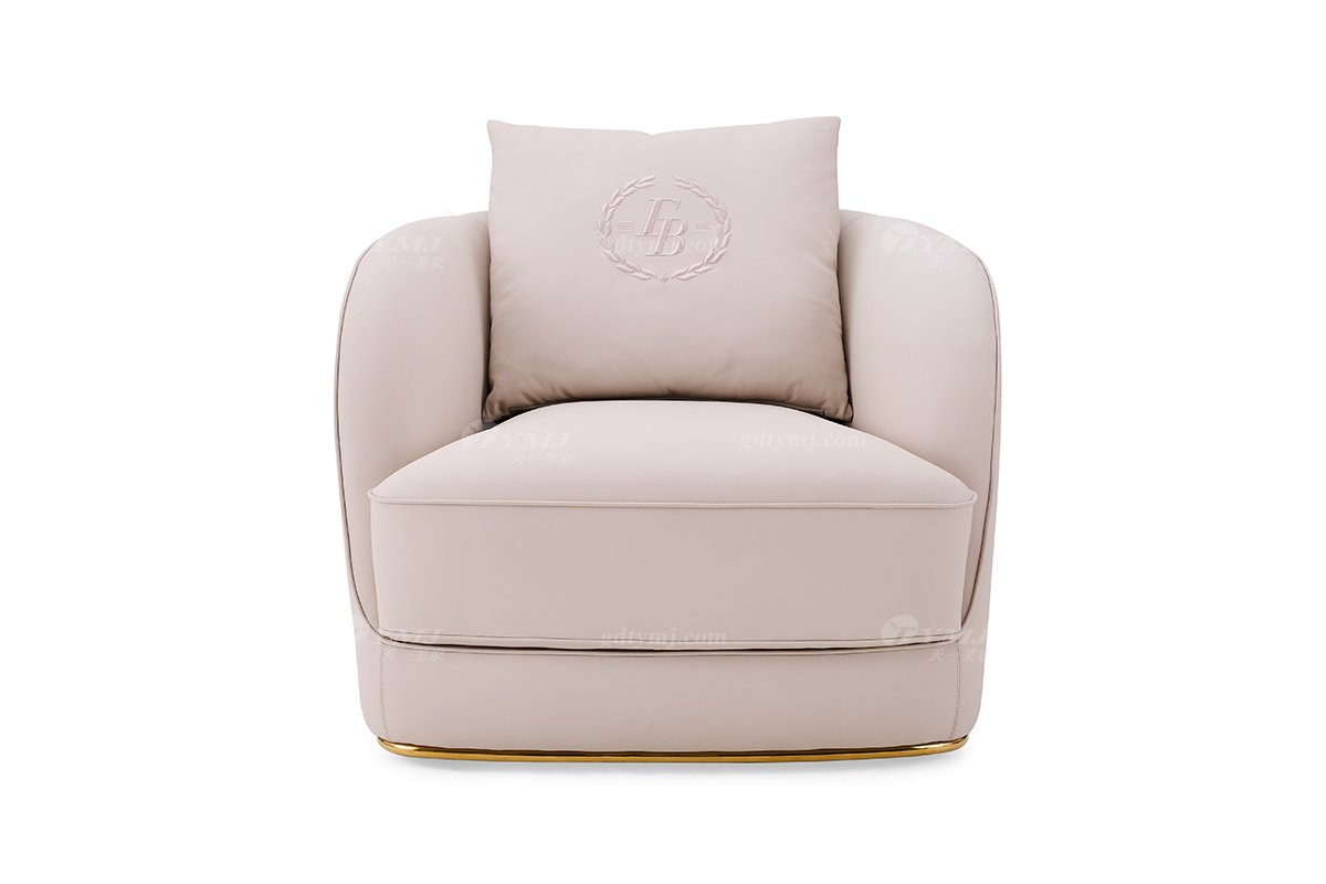 意式輕奢家具高端別墅會所家用時(shí)尚舒適大氣豪宅真皮單位沙發(fā)