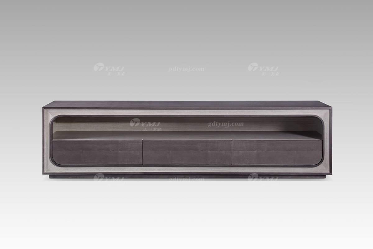 意式雅奢風(fēng)格家具高端別墅會所家具時(shí)尚簡約巖面板電視柜LH2809電視柜