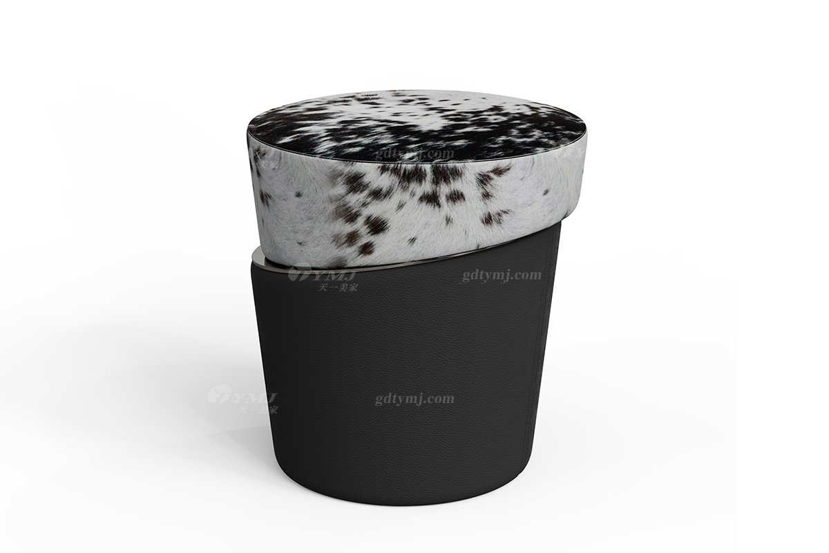 意式雅奢風(fēng)格家具高端別墅會(huì)所家具時(shí)尚個(gè)性布藝梳妝椅妝凳