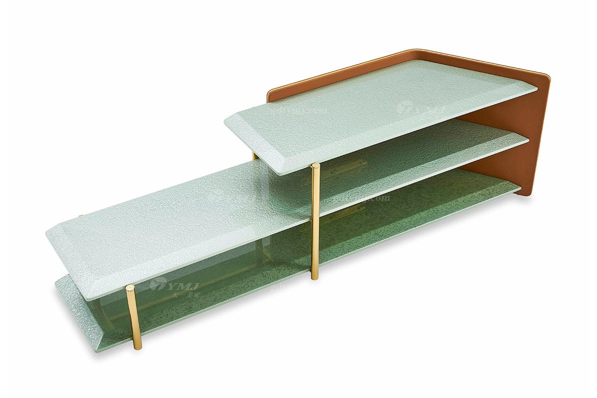 意式輕奢家具高端別墅會(huì)所豪宅家用時(shí)尚奢華牛油果綠色亮光貝母漆電視柜118H12電視柜1